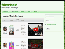 Tablet Screenshot of friendsaid.com